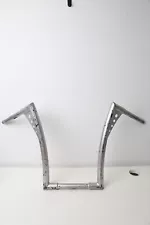 16" Rise Ape Hangers Handlebars For Motorcycle USED Worn