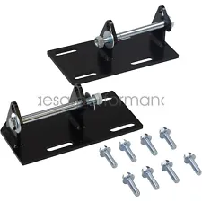 Motor Swap Mount Brackets Adapter Plates Kit for C10 LS Engine LS1 LS2 LQ4