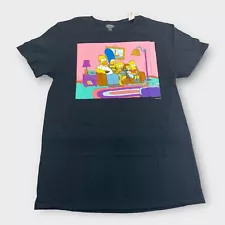 The Simpsons Family Portrait Graphic T-Shirt Adult Size Small