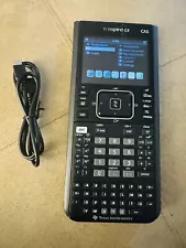 New ListingTexas Instruments TI-Nspire CX CAS Graphing Calculator With Cable No Cover