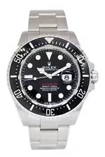 Rolex Red Sea-Dweller Steel/Ceramic Black Dial Mens 43mm NEW B/P '23 126600