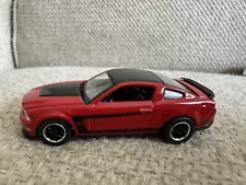 2013 Auto World 2012 FORD MUSTANG BOSS 302 #1 ∞red∞Car and Driver∞ LOOSE