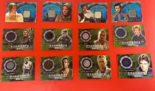 STARGATE SG. 1/ATLANTIS COSTUME CARD LOT (12) DIFFERENT SEE PICS