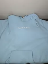 You Matter Demetrius Harmon Sweatshirt Adult XL Light Blue Embroidered Hoodie