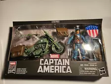 Marvel Legends - Captain America with WWII Motorcycle and Shield