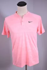 Nike Golf Tiger Woods Zonal Cool Blade Polo Shirt Pink Camo Men's Medium M