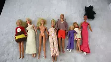 Old dolls Barbie, some others unknown, Vintage Ken Doll, CHER DOLL