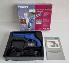 Philips CD-i CDI Mad Dog McCree Peacekeeper Revolver Boxed w/ User Guide