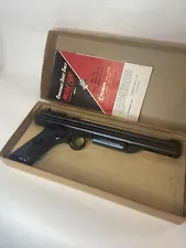 Vintage Crosman Model 130 Air Pistol With Original Box