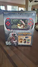 Sony PSP 3000 God of War Entertainment Pack Red & Black Handheld System