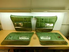 DOOR PANELS - SET OF 4 - GREEN - 1969 BUICK WILDCAT 4 DOOR HARDTOP 69BW1-5Q8 (For: 1969 Buick Wildcat)