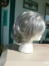 GRAY SHORT WIG-REALLY CUTE-CHEAP !!