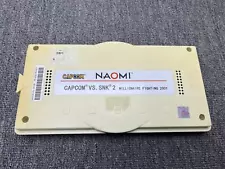 Used Sega Naomi CAPCOM VS SNK 2 Arcade Game Cartridge Tested Working