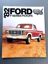 1982 Ford F-Series Truck 22-page Sales Brochure Catalog - F-150 F-100 F-250