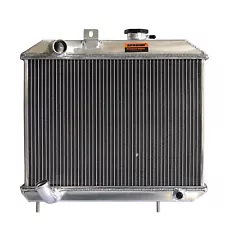 3 Row SPAWON Radiator Fit 1941-1952 Jeep Willy's M38 CJ-2A CJ-3A MB 2.2L L4 MT