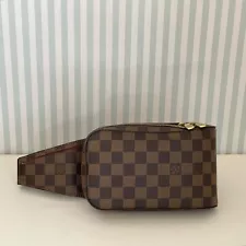 Louis Vuitton Geronimos Ebene Damier Body Bag N51994 Fanny Pack Missing screws