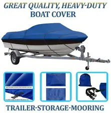 BLUE BOAT COVER FITS CHRIS CRAFT 210 S SCORPION I/O 1981-1987