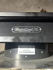 QuietCool Systems AFRSLR40 Roof Mount Solar Attic Fan - Black