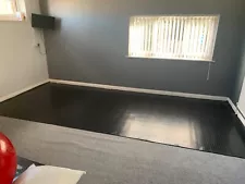 Heavy duty rubber flooring