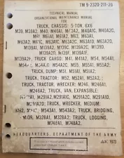 TM 9-2320-211-20 Manual for Truck, Chassis: 5-ton, 6x6, June 1973