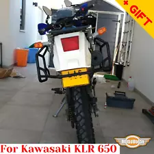 For Kawasaki KLR 650 side carrier KL-650A pannier rack KLR650 (1987-2018), Gift