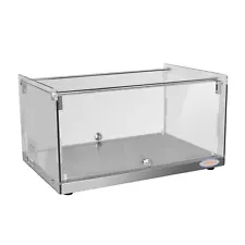 Hakka 35L Food Display Case 1-Tier Countertop Pastry Bakery Cabinet Display Case