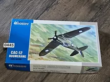 NOB Special Hobby 1:48 CAC-12 Boomerang early version Airplane Model Kit-SH48074