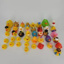 Lot Of 42 Rubber Ducks Duckies for Jeep Ducking Floater Duck Bath Toys