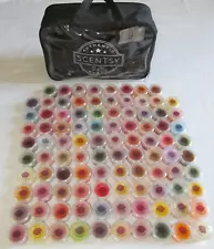 SCENTSY LOT OF 99 Mixed Assorted MINI TESTERS Wax Melts Consultant Samples w Bag