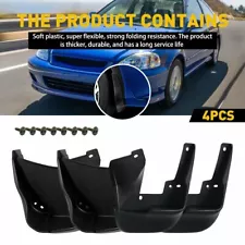 4PCS Car Mud Flaps Splash Guards For Honda Civic 1996-2000 Coupe Sedan Car Parts