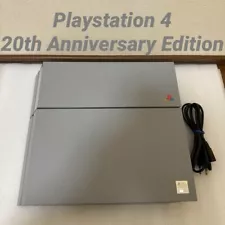 PS4 20th Anniversary Limited Edition CUH-1100A A20 Grey Sony PlayStation 4 [BX]