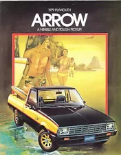 1979 Plymouth Arrow Arrow Sport Pickup Truck Sales Brochure