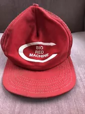 Vintage Big Red Machine (Cincinnati Reds) baseball Cap Snapback mesh