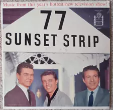 77 Sunset Strip Roger Smith Ed Kookie Byrnes Zimbalist Jr. 1959 Soundtrack LP