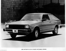 Original Vintage Auto Press Photo 1982 Datsun 310 GX 2Hatchback