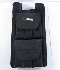 ZFO Sports Weighted Fitness Vest W/ 11 Weights Included 44.2 Lbs Total