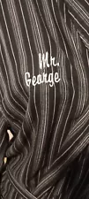 "Mr. George" Men's Size Medium Housecoat FOR SOMEONE NAMED GEORGE! Joe Boxer 