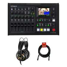 Roland VR-4HD HD AV Mixer w/ AKG K 240 Pro Stereo Headphones & Cable