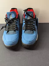 Air Jordan 4 Retro University Blue Cactus Jack Size 12 "Please READ"