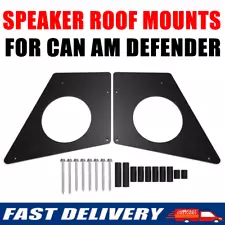 Speaker Roof Mount Mounting Hardware Kit For Can Am Defender 2017-2024 Fits 6.5"