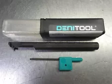 1 NEW! Denitool 3/8" Indexable Boring Bar SVQCR-07