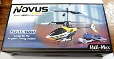 Heli-Max Novus CX RTF 2.4GHz Coaxial Mini RC Helicopter - Used