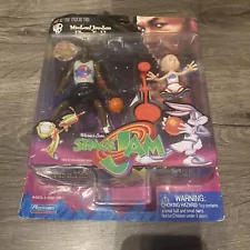 Vintage, Space Jam, Michael Jordan w/ Elmer Fudd Figures, Sealed.