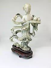 Antique Genuine Jade statue