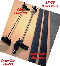 OE Power-Deployable Running Boards 17-25 Ford F250 F350 Super Duty OEM Take Off