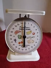 Vintage AMERICAN FAMILY 25 LB Kitchen ￼Food Scale