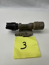 Used Surefire M952V TN Tan Weapon Flashlight M93 Mount KM3 White IR Head GWOT #3