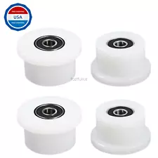 4-Pack Fit for Total Gym Wheels / Rollers Fits Models 1000, 1100, 1400, 1500