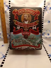 Vintage Jack Daniels 1904 Gold Medal No.7 Tennessee Whiskey Tin Box