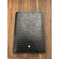 [Not for sale] Montblanc Qatar Airways collaboration passport case LTD From JP